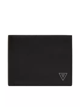Большой мужской кошелек Guess SMFISE LEA27, черный