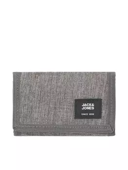 Большой мужской кошелек Jack&Jones Jaceastside 12228262, серый