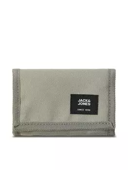 Большой мужской кошелек Jack&Jones, серый