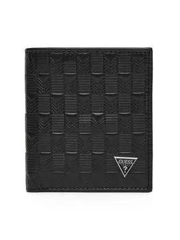 Большой мужской кошелек SMMADL LEA22 Guess, черный