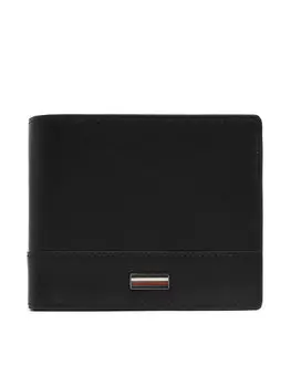 Большой мужской кошелек Th Corp Cc Flap And Coin AM0AM13246 Tommy Hilfiger, черный