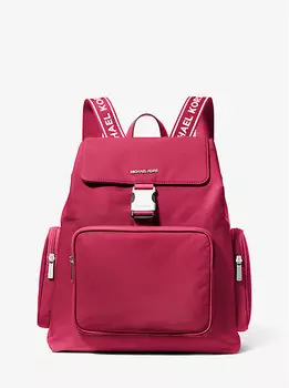 Большой нейлоновый грузовой рюкзак Khai Michael Kors, красный