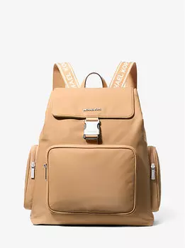 Большой нейлоновый грузовой рюкзак Khai Michael Kors, оранжевый
