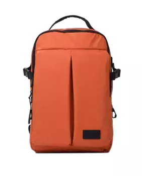 Большой оранжевый мужской рюкзак на молнии Kcb