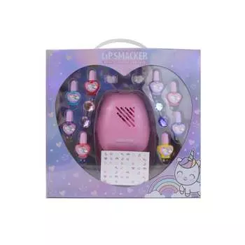 Большой подарочный набор для ухода за ногтями с сушкой Lip Smacker, Markwins Beauty Brands