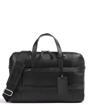 Большой портфель Vantage 16 дюймов из кожи наппа Vocier, черный