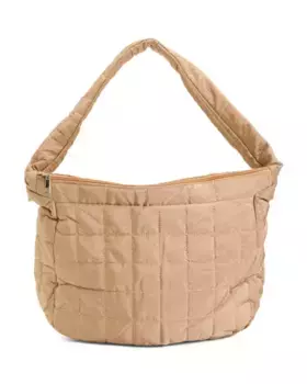 Большой пуховик-хобо Lulla Collection, цвет Natural