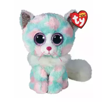 Большой размер плюша Beanie Boos Opal Cat Pastel Ty, 1 UD