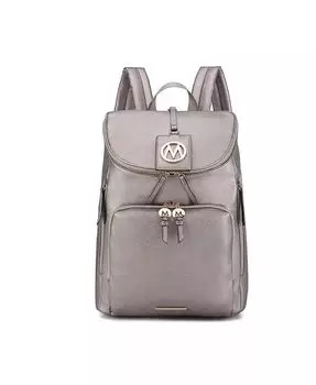 Большой рюкзак Angela от Mia K Mkf Collection, серебряный
