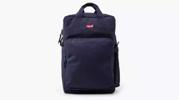 Большой рюкзак levi's l-pack, синий