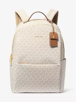 Большой рюкзак с фирменным логотипом Sable Michael Kors, мультиколор