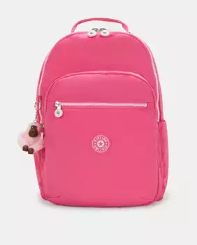 Большой рюкзак (с отделением для ноутбука) Kipling, розовый