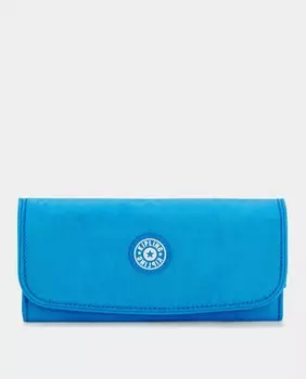 Большой синий кошелек Kipling, синий