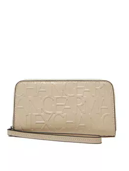 Большой женский кошелек 948451 CC793 U1092 Armani Exchange, бежевый