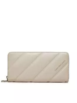 Большой женский кошелек Calvin Klein, экрю