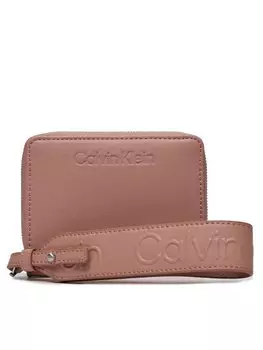 Большой женский кошелек Calvin Klein, розовый
