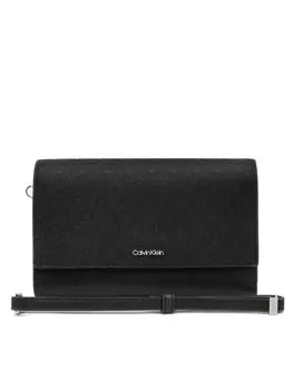 Большой женский кошелек Ck Must Xl Trifold W/Wristel_Mn K60K612940 Calvin Klein, черный