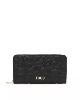 Большой женский кошелек Greta гладкий Tous, черный