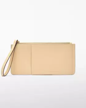 Большой женский кошелек из экологически чистой кожи Adolfo Dominguez, цвет Crudo