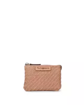 Большой женский кошелек из мытой кожи THB Brick The Bagging Co, светло-коричневый