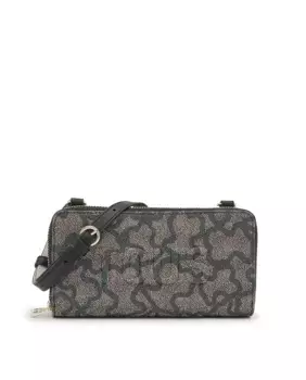 Большой женский кошелек Kaos Icon для мобильного телефона Tous, черный