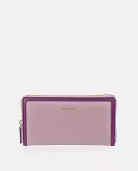 Большой женский кошелек-кошелек Guy Laroche из кожи фуксии, цвет Nude