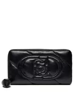 Большой женский кошелек Liu Jo Ecs Xl Zip Around AF4140 E0022, черный