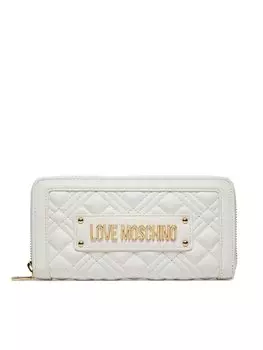 Большой женский кошелек Love Moschino, белый