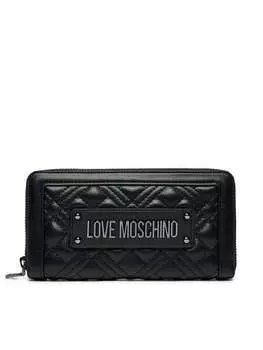 Большой женский кошелек Love Moschino, черный