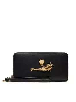Большой женский кошелек Love Moschino, черный