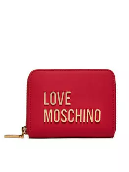 Большой женский кошелек Love Moschino, красный