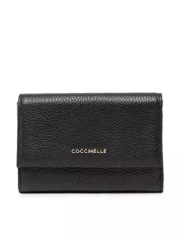 Большой женский кошелек MW5 Metallic Soft E2 MW5 11 66 01 Coccinelle, черный