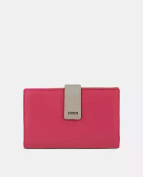 Большой женский кошелек Pielnoble, фуксия