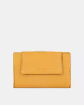 Большой женский кошелек Pielnoble, горчичный