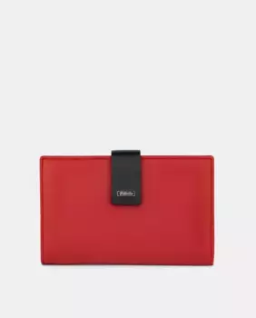 Большой женский кошелек Pielnoble, красный