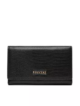 Большой женский кошелек Puccini, черный