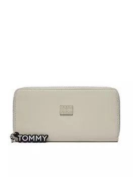 Большой женский кошелек Tommy Jeans, бежевый