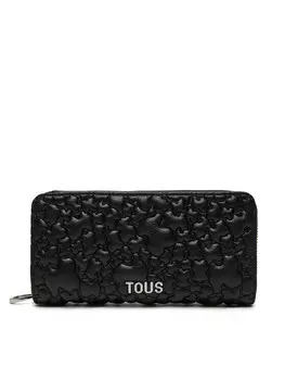 Большой женский кошелек Tous, черный