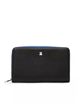 Большой женский кошелек Tous, черный