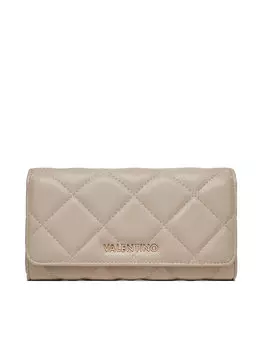 Большой женский кошелек Valentino, экрю