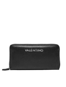 Большой женский кошелек Valentino, черный