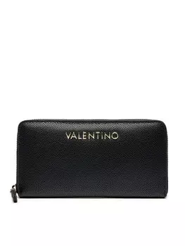 Большой женский кошелек Valentino, черный