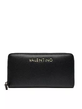 Большой женский кошелек Valentino, черный