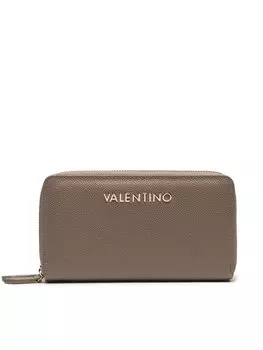 Большой женский кошелек Valentino, коричневый