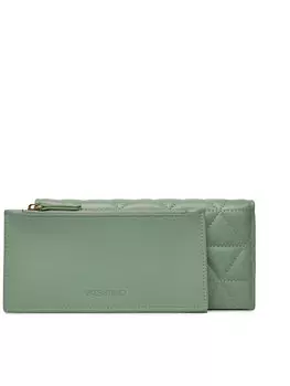 Большой женский кошелек Valentino, зеленый