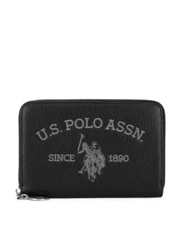 Большой женский кошелек WIUXT8414WVP U.S. Polo Assn., черный