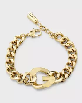 Большой золотой браслет G-Chain Givenchy, цвет Golden Yellow