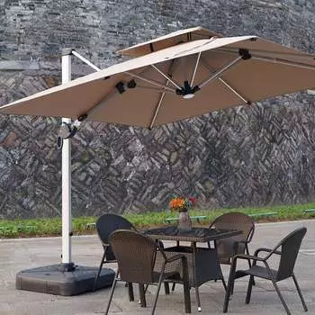 Большой зонт Jingdian Guangnian 3,5*3,5 метра (с резервуаром для воды на 360 кошек)