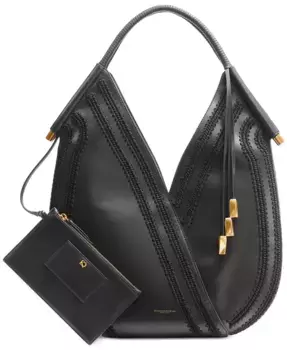 Болдвин Большая вязаная сумка через плечо Donna Karan New York, черный