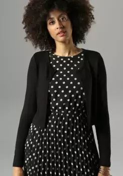 Болеро Aniston SELECTED, с 2 пуговицами, черный